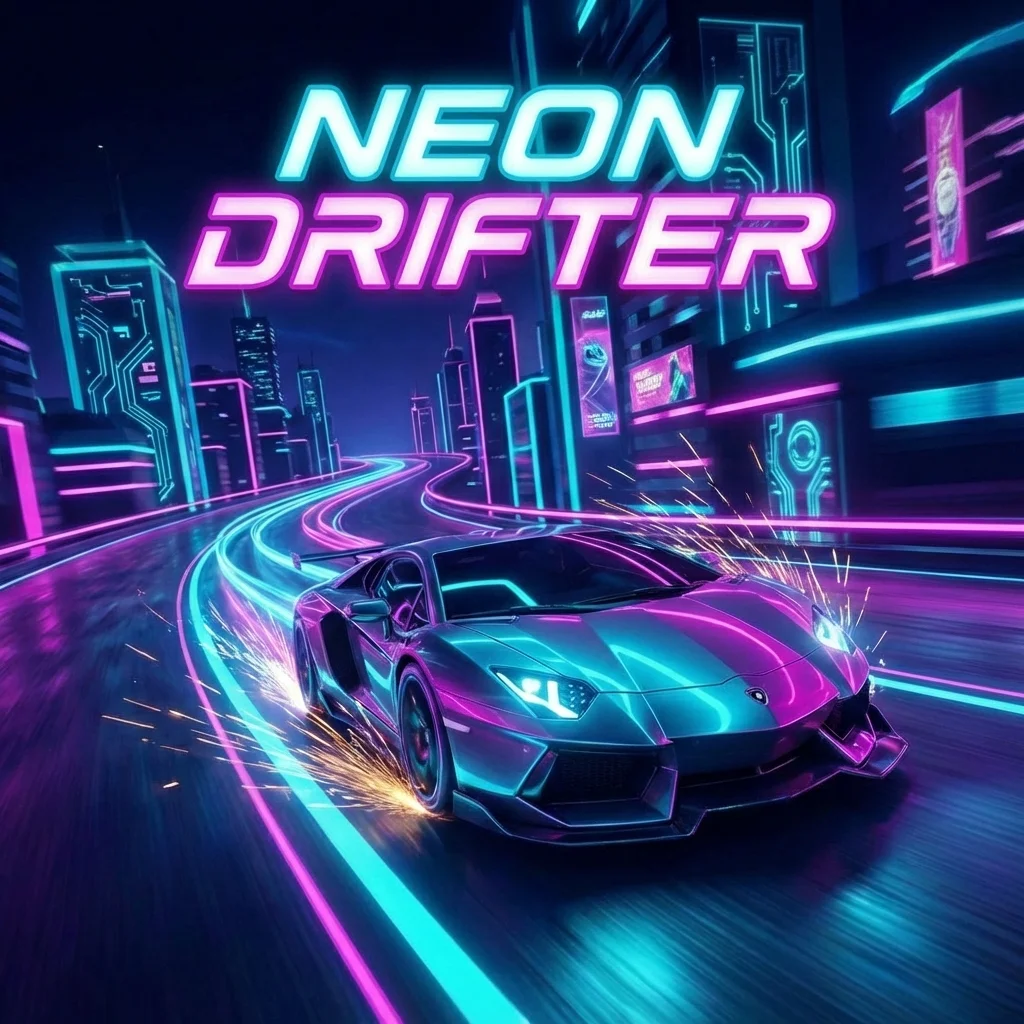 Neon Drifter - Free Mini Game